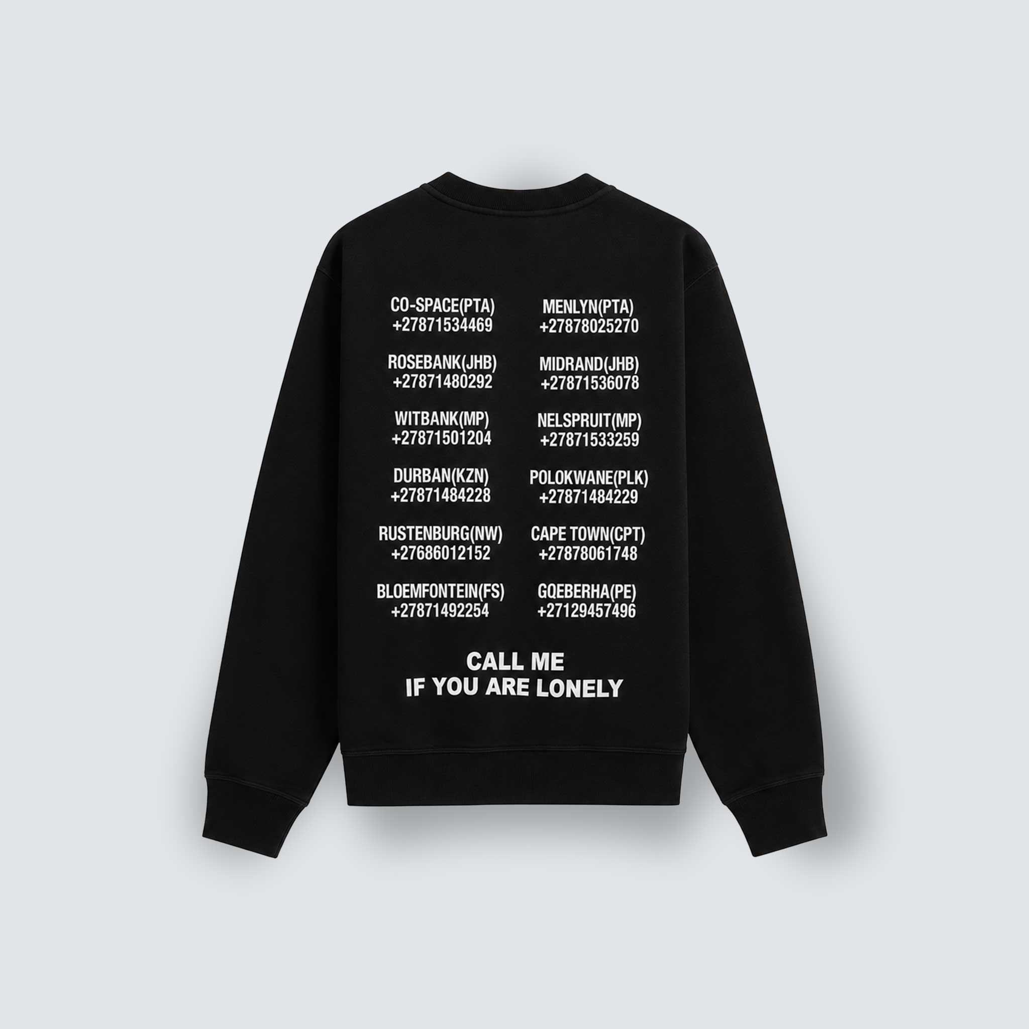 CALL ME CREW NECK