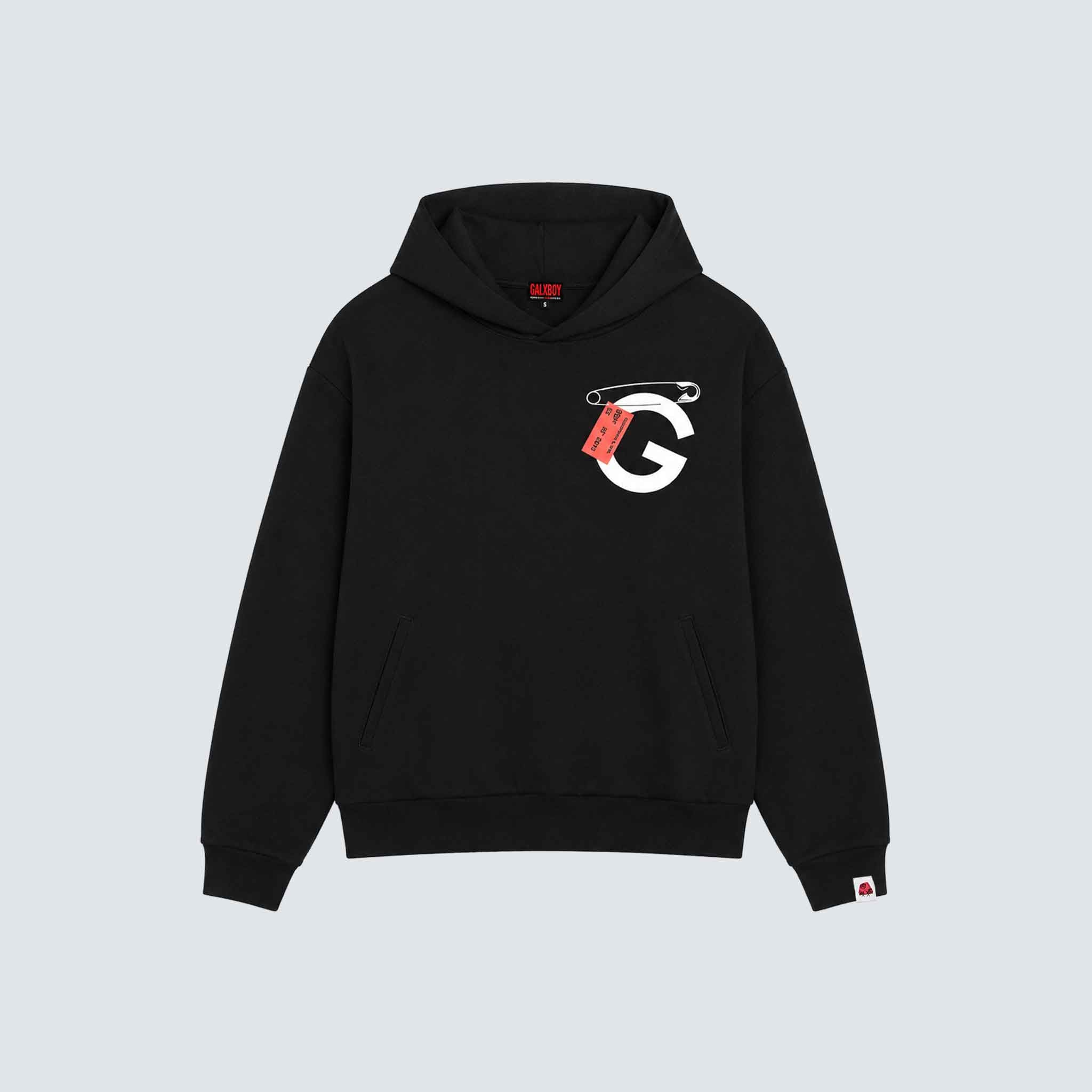 SAFETY PIN HOODIE