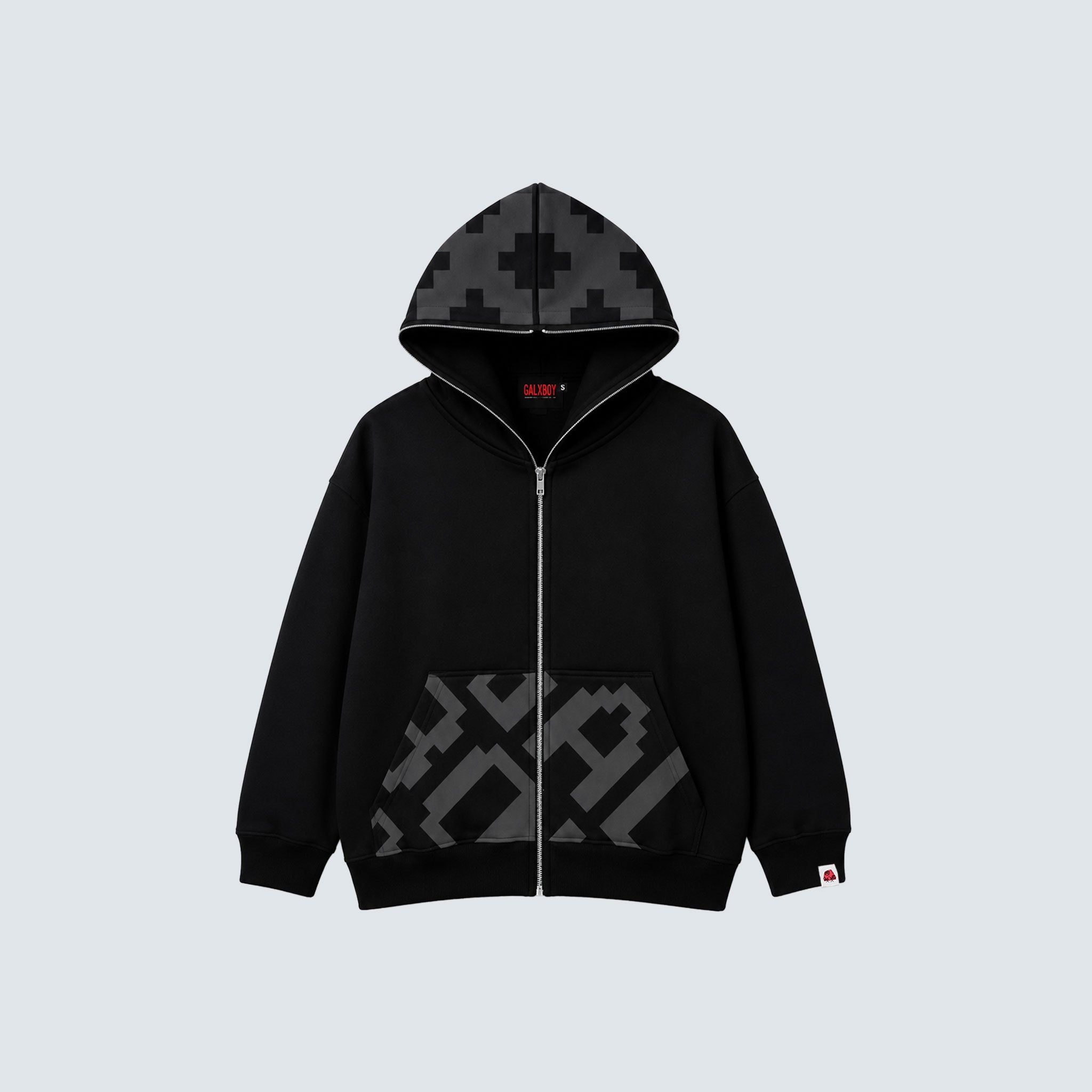 8-BIT ZIP-UP HOODIE