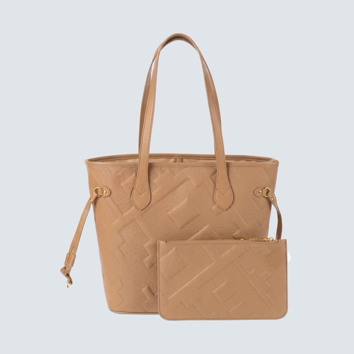 EMBOSSED TOTE BAG