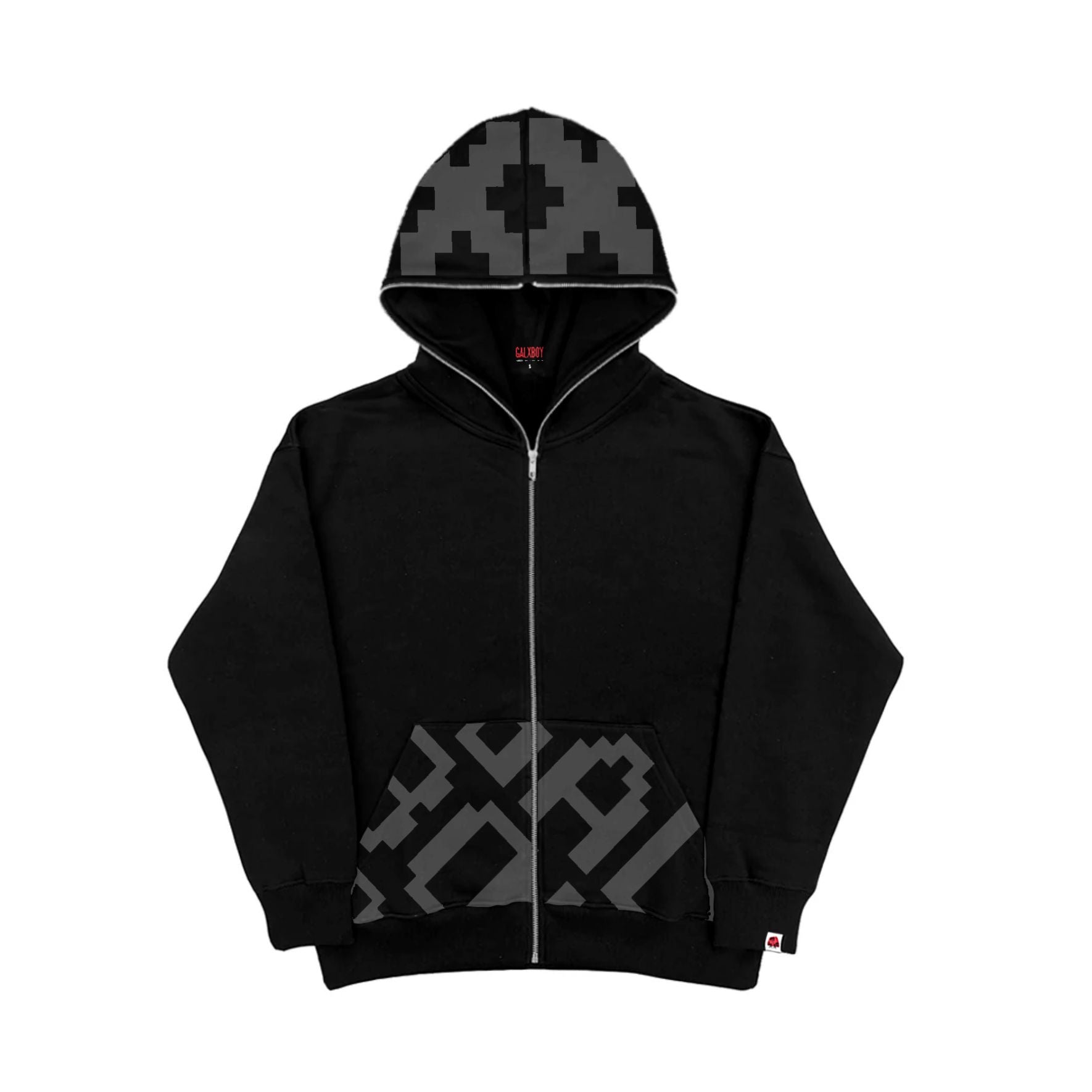 8-BIT ZIP-UP HOODIE