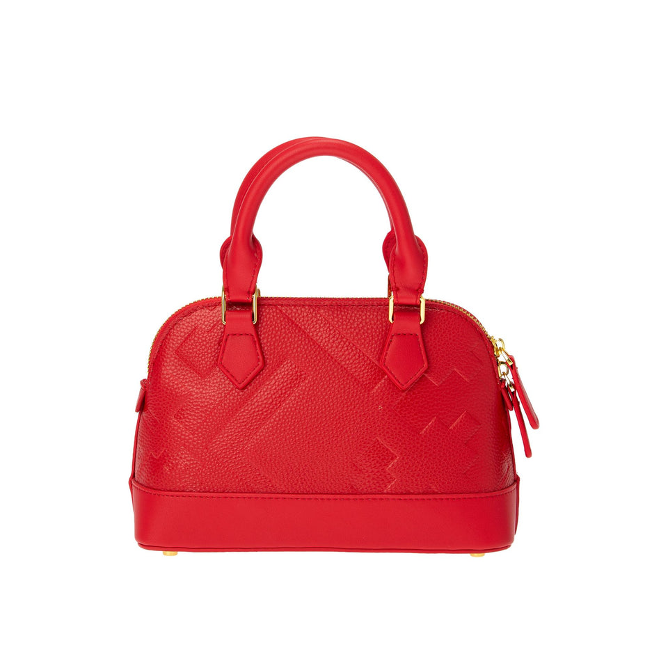 EMBOSSED DOME BAG RED GALXBOY