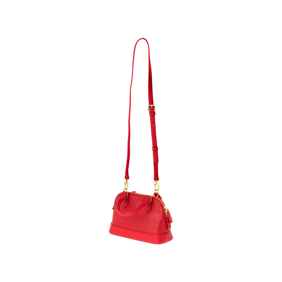 EMBOSSED DOME BAG RED GALXBOY