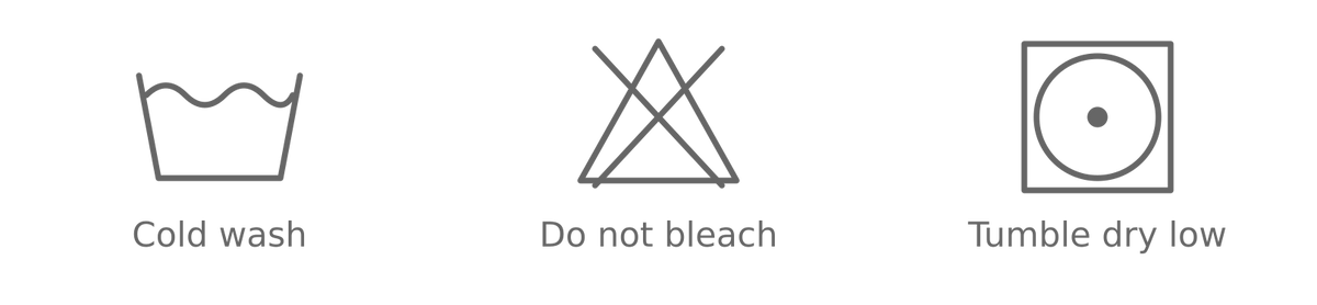 Product care instructions