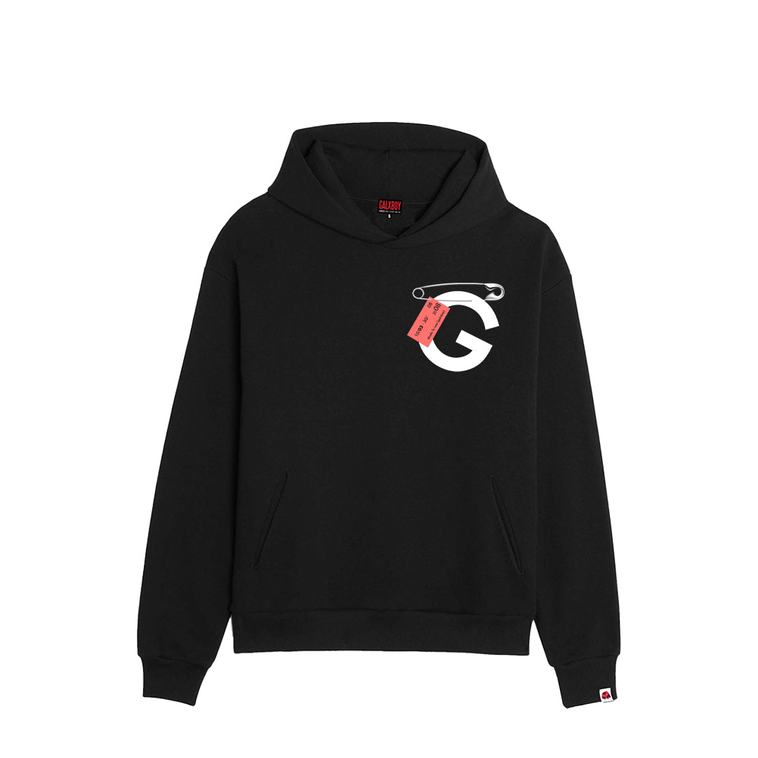 SAFETY PIN HOODIE – GALXBOY